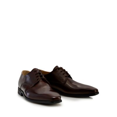 Steptronic Brown 'Hudson' Derby shoes